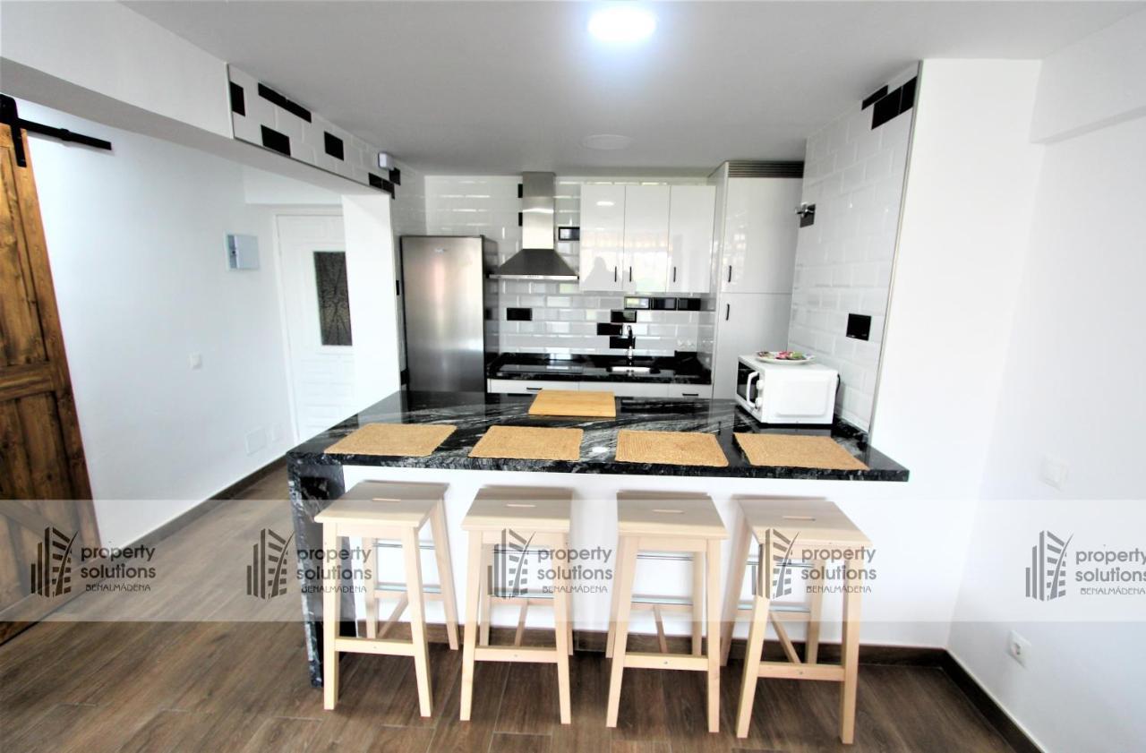 508 Piscis Apartamentos - Apartamento Recientemente Reformado - Vistas A La Montana - Piscina Y Playa 베날마데나코스타 외부 사진