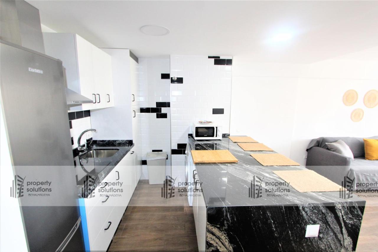 508 Piscis Apartamentos - Apartamento Recientemente Reformado - Vistas A La Montana - Piscina Y Playa 베날마데나코스타 외부 사진
