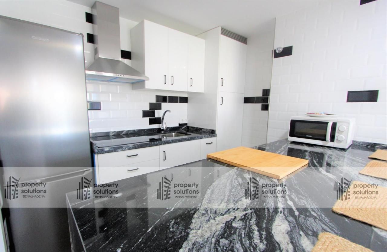 508 Piscis Apartamentos - Apartamento Recientemente Reformado - Vistas A La Montana - Piscina Y Playa 베날마데나코스타 외부 사진