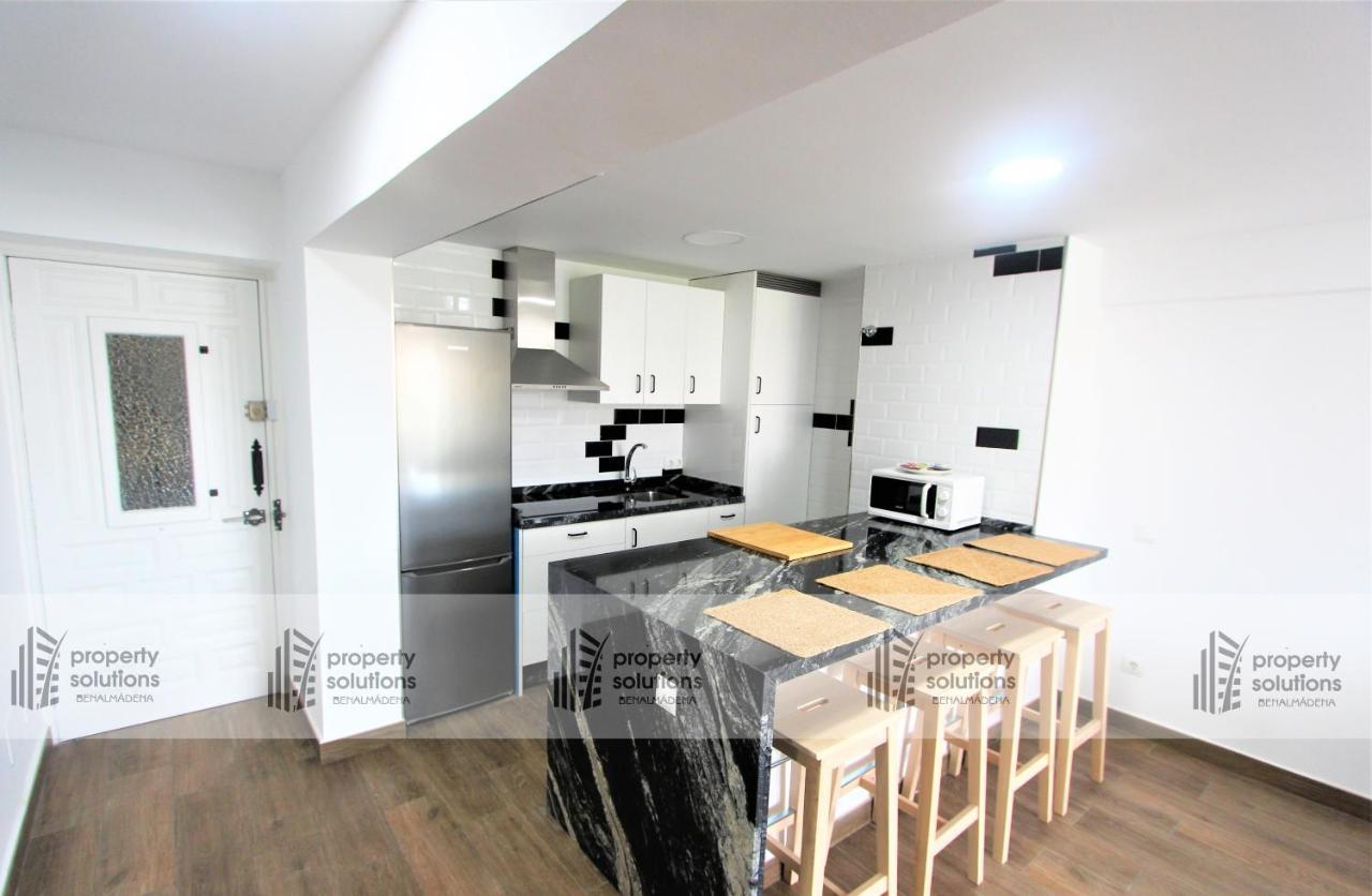 508 Piscis Apartamentos - Apartamento Recientemente Reformado - Vistas A La Montana - Piscina Y Playa 베날마데나코스타 외부 사진